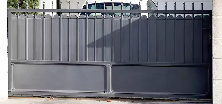 Metal Driveway Gate Installation Woodbridge